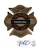 Maltese Cross VOL. FIRE DEPT. Silver Pin