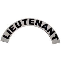 LIEUTENANT Curved Helmet Decal - DC25L
