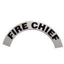 FIRE CHIEF Curved Helmet Decal