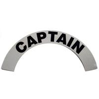 CAPTAIN Curved Helmet Decal