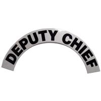 DEPUTY CHIEF Curved Helmet Decal