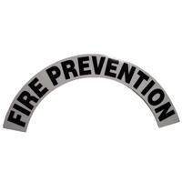 FIRE PREVENTION Curved Helmet Decal - DC25FP