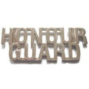 HONOUR GUARD Cut Out Gold or Silver Pin