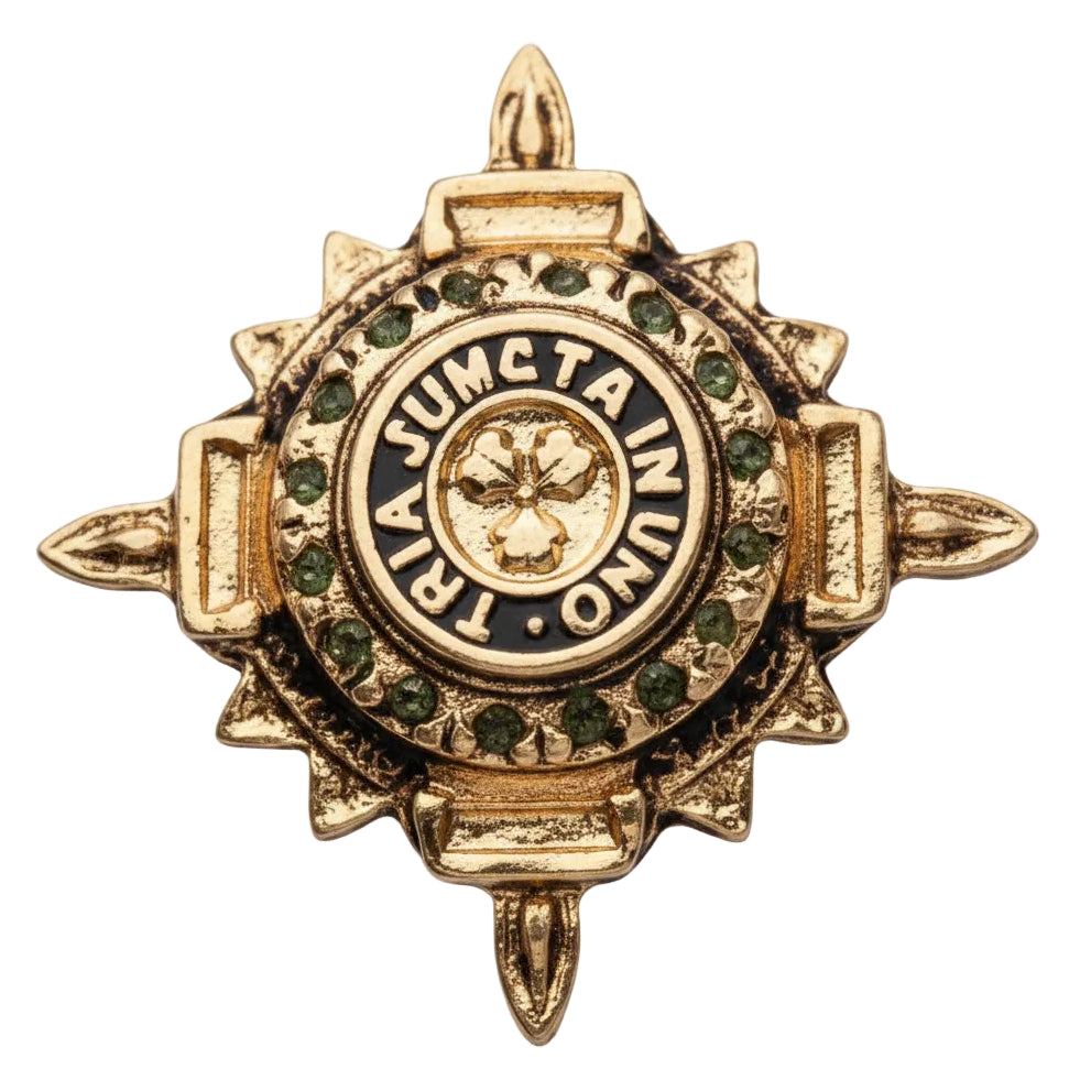 Gold Miniature Pip Pin - LC321G